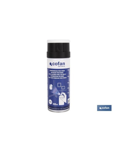 CUBREMANCHAS PARA PARED COLOR BLANCO 400 ML