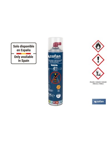INSECTICIDA EN AEROSOL AVISPAS MODELO BYEAVI 600cc