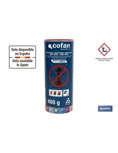 INSECTICIDA MICROGRANULADO PARA HORMIGAS MODELO HORMIWE 400g