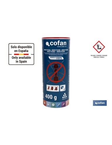 INSECTICIDA MICROGRANULADO PARA HORMIGAS MODELO HORMIWE 400g