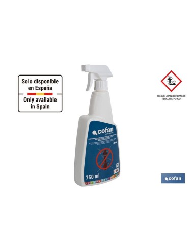 INSECTICIDA EN PULVERIZADOR HORMIGAS 750 ML