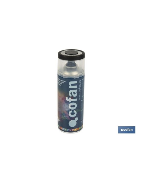 PINTURA ACRIL. 400ML 9005-NEGRO MATE