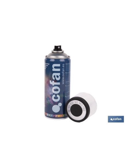 PINTURA ACRIL. 400ML 9005-NEGRO MATE