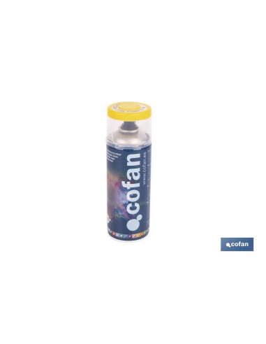 PINTURA ACRIL. 400ML 1023-AMARILLO TRAFICO