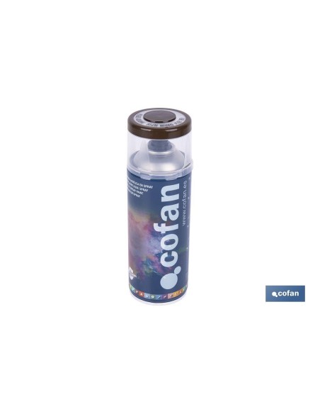 PINTURA ACRIL. 400ML - 8014 MARRÓN SEPIA