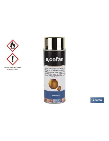 PINTURA CROMO ORO 400 ML