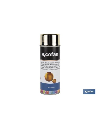 PINTURA CROMO ORO 400 ML