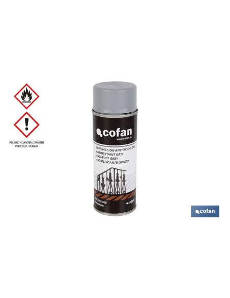 PINTURA IMPRIMACION GRIS ANTIÓXIDO 400 ML