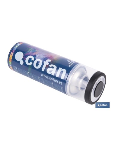 PINTURA ACRIL. 400ML - 9005 NEGRO SATINADO