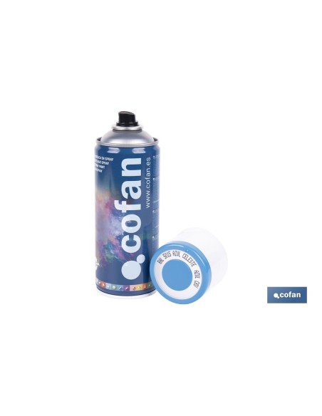 PINTURA ACRIL. 400ML - 5015 AZUL CELESTE
