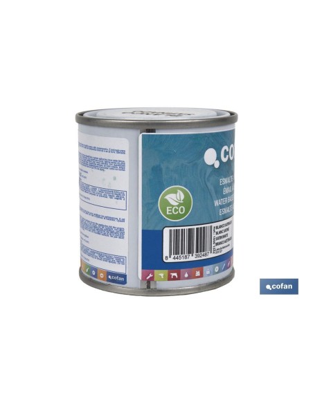 ESMALTE AL AGUA (125 ML) BLANCO SATINADO