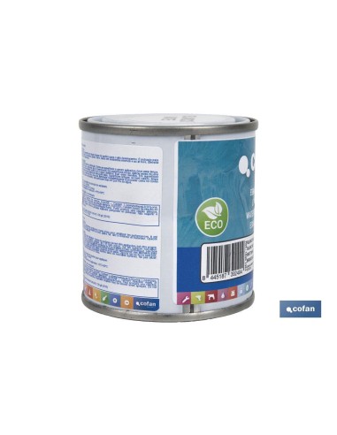 ESMALTE AL AGUA (125 ML) BLANCO MATE