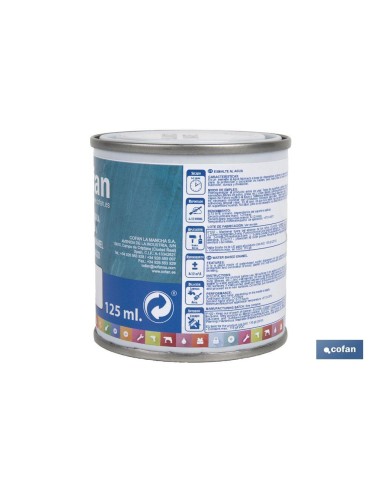 ESMALTE AL AGUA (125 ML) BLANCO MATE