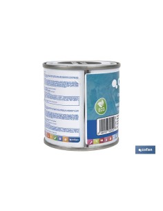 ESMALTE AL AGUA (125 ML) NEGRO MATE 2