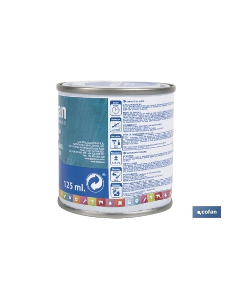 ESMALTE AL AGUA (125 ML) AZUL VICTORIA BRILLO