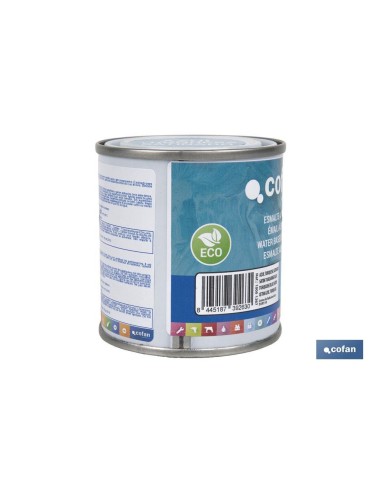 ESMALTE AL AGUA (125 ML) AZUL TURQUESA SATINADO