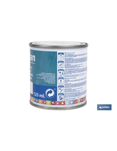 ESMALTE AL AGUA (125 ML) MARFIL CLARO SATINADO