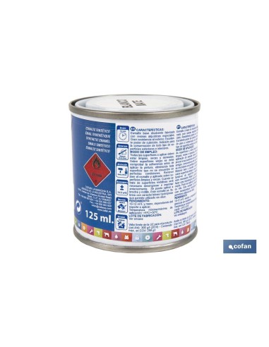 ESMALTE SINTÉTICO (125 ML) BLANCO MATE