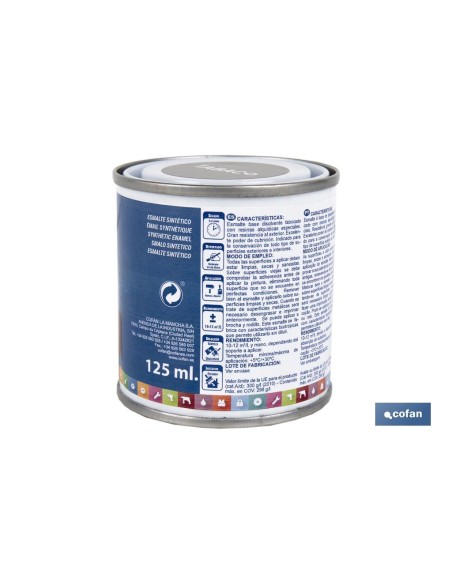 ESMALTE SINTÉTICO (125 ML) COLOR TABACO