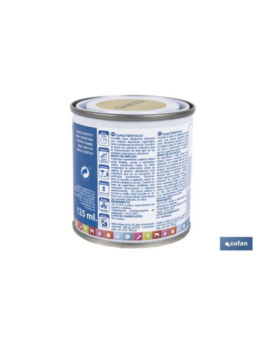 ESMALTE SINTÉTICO (125 ML) COLOR GAMUZA