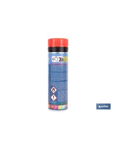 MARCAJE DE OBRA FLUORESC. ROJO 500ML 2