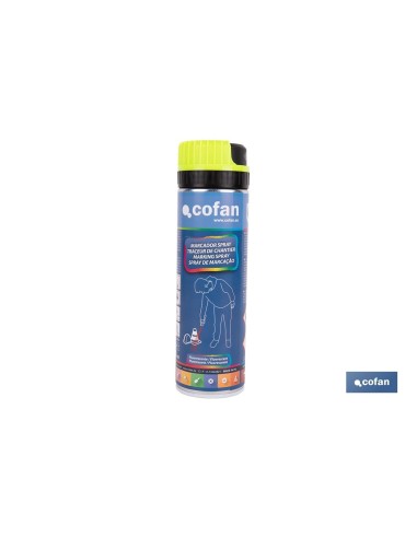 MARCAJE DE OBRA FLUORESC. AMARILLO 500ML