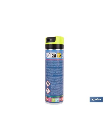 MARCAJE DE OBRA FLUORESC. AMARILLO 500ML