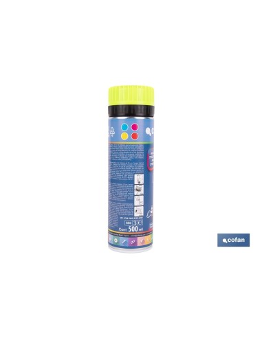 MARCAJE DE OBRA FLUORESC. AMARILLO 500ML