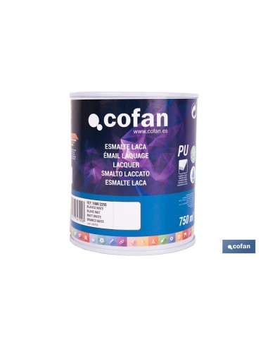 ESMALTE LACA AL AGUA BLANCO 750 ML MATE