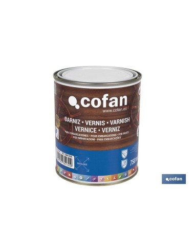 BARNIZ PARA EMBARCACIONES INCOLORO 750 ML