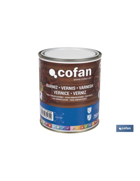 BARNIZ PARA EMBARCACIONES INCOLORO 750 ML