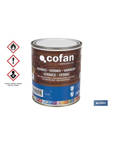 BARNIZ PARA EMBARCACIONES INCOLORO 750 ML