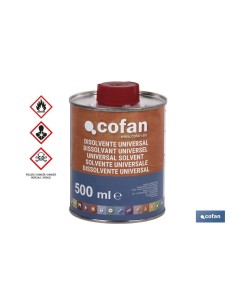 DISOLVENTE UNIVERSAL COFAN (500ML)