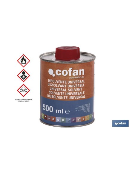 DISOLVENTE UNIVERSAL COFAN (500ML)