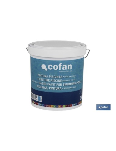 PINTURA PISCINAS ACRILICA AL AGUA (AZUL 5 KG)