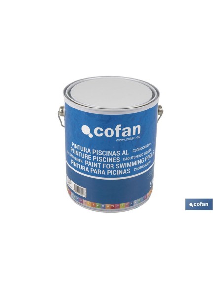 PINTURA PISCINAS CLOROCAUCHO (AZUL 5 KG)