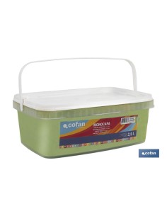 PINTURA PLÁSTICA MONOCAPA Verde Pistacho (2,5 LT 2