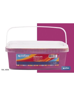 PINTURA PLÁSTICA MONOCAPA Magenta (2,5 LT)