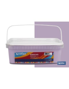 PINTURA PLÁSTICA MONOCAPA Lila (2,5 LT)