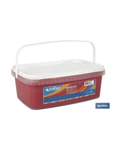 PINTURA PLÁSTICA MONOCAPA Cereza (2,5 LT) 2