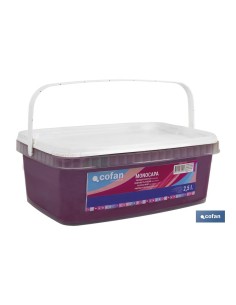PINTURA PLÁSTICA MONOCAPA Magenta Bohem (2,5 LT) 2
