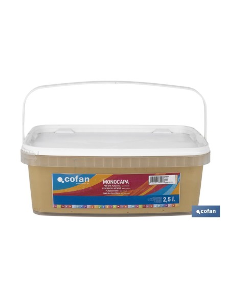 PINTURA PLÁSTICA MONOCAPA Arena (2,5 LT)