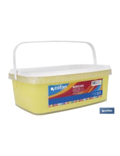 PINTURA PLÁSTICA MONOCAPA Amarillo Limón (2,5 LT) 2