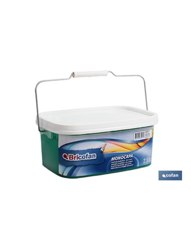 PINTURA PLÁSTICA MONOCAPA Verde Vivo (2,5 LT)