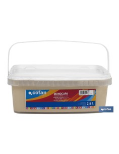 PINTURA PLÁSTICA MONOCAPA Beige (2,5 LT) 2