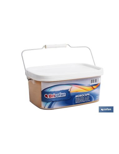 PINTURA PLÁSTICA MONOCAPA Ocre (2,5 LT)