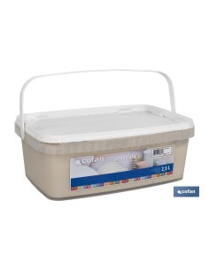 PINTURA PLÁSTICA MONOCAPA PIEDRA SUAVE 2,5 L
