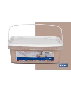 PINTURA PLÁSTICA MONOCAPA PIEDRA MEDIO 2,5 L 2