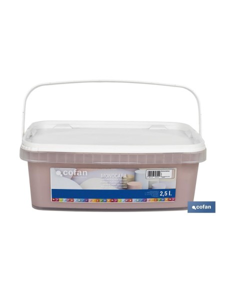 PINTURA PLÁSTICA MONOCAPA ROSA VINTAGE 2,5 L