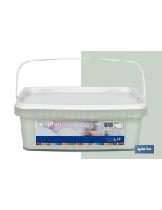 PINTURA PLÁSTICA MONOCAPA VERDE BRISA 2,5 L 2